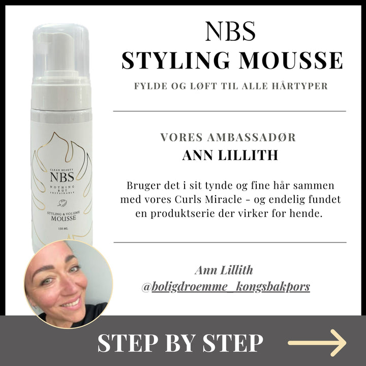 NBS Styling Mousse til alle hårtyper