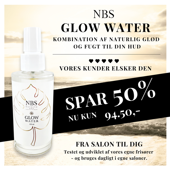 NU 50% - Glow Water ☀️ - Mist Spray med let selvbruner effekt
